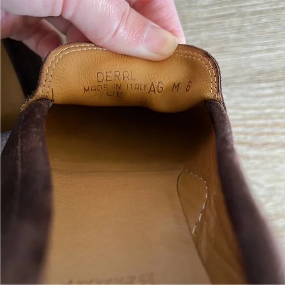 Bally Brown Suede Loafers Size 6 - Picture 6 of 6